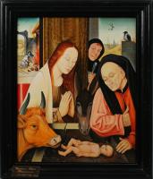 Pavel Epifanov Copy of Bosch "Adoration of the Child", 1496 Copies of paintings