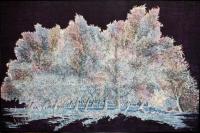 Alexandr Belyaev Lilac field Landscape
