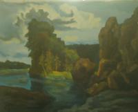 Alexey Efimov landscape Copies of paintings